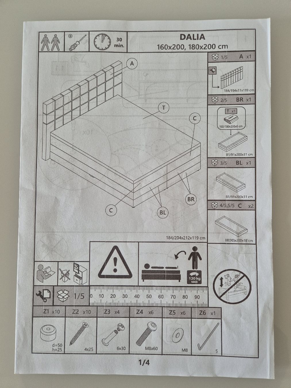 Letti: Neuwertiges Boxspringbett, Dalia, 180x200cm, – Nuovo (secondo la descrizione) da Solothurn venduto da Johnny_317 1