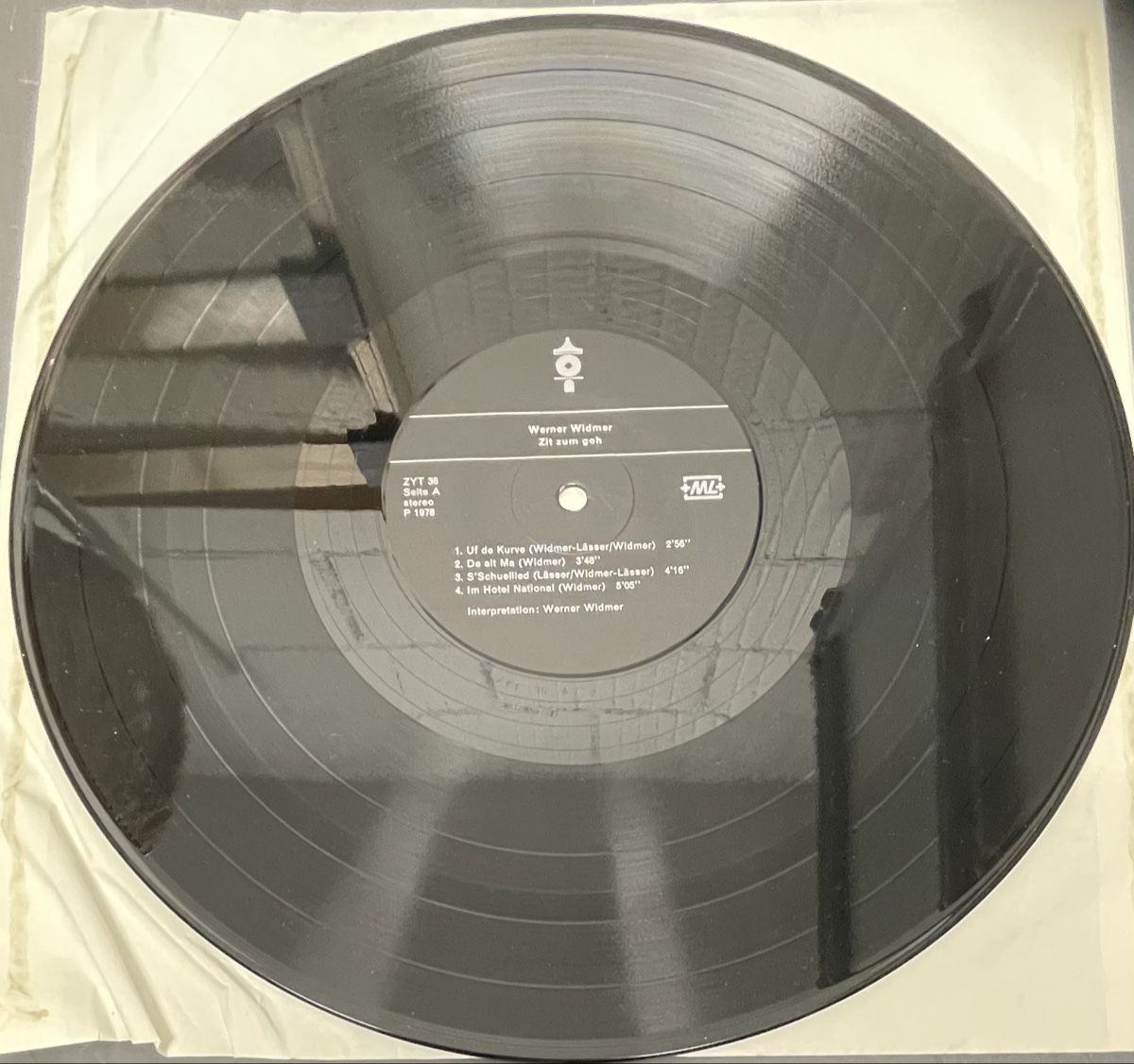 Dischi in vinile: Werner Widmer, Zit Zum Go – Usato da Aadorf venduto da Assyrian-Bazar 2