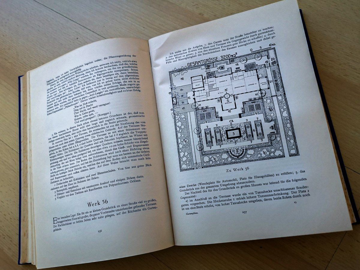 Libri: Gartenpläne - Willy Lange 1927 – Usato da Sargans venduto da Botanico 6