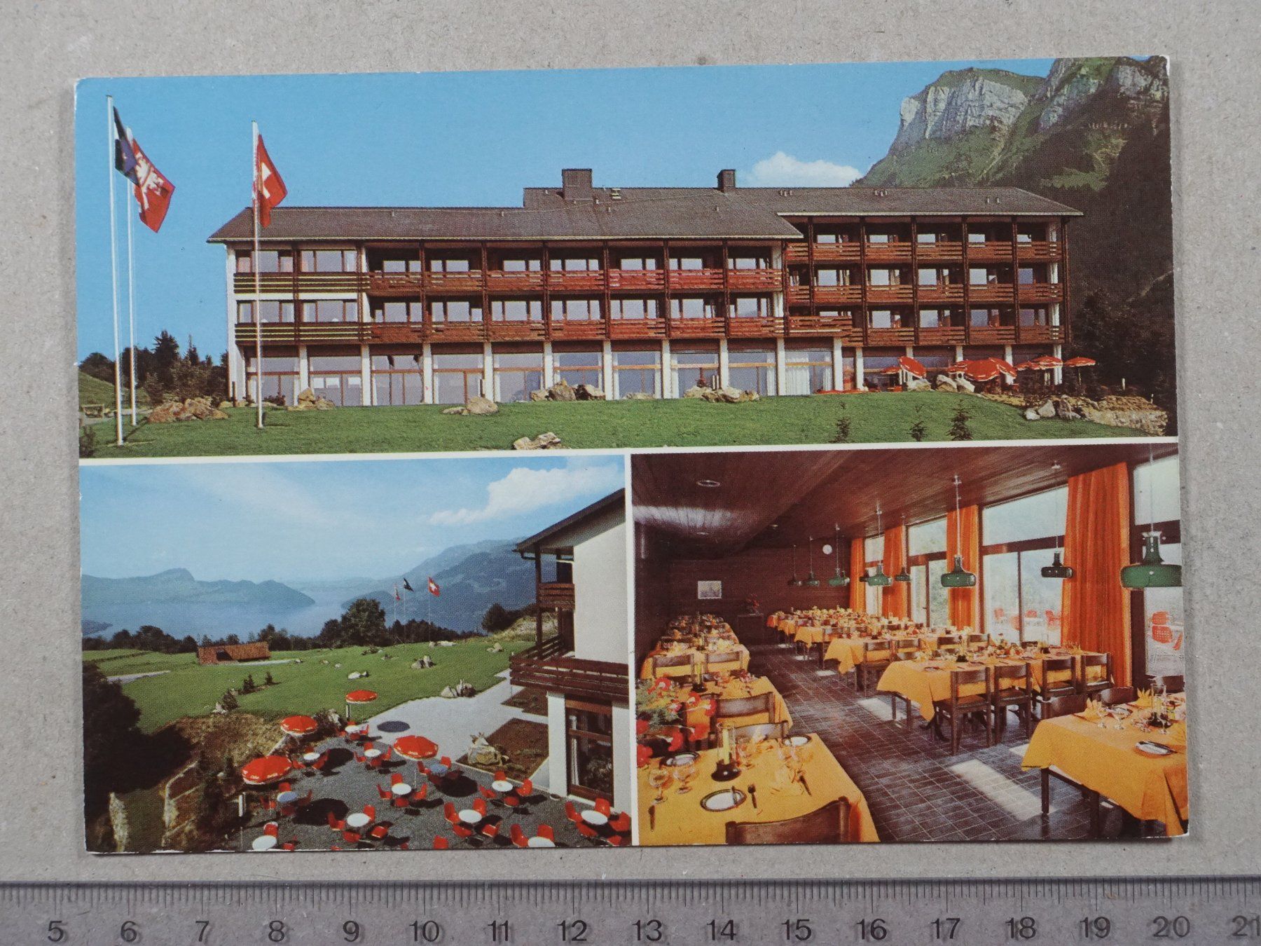 Cartoline postali: Emmetten, Heimstätte SPM, 1976 – Usato da Lenzburg venduto da fh1