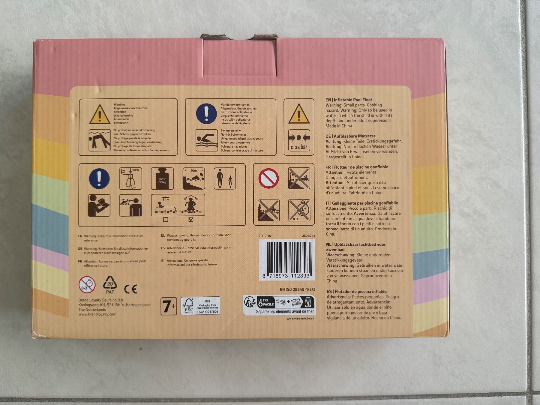 Giocattoli: Luftmatratze Eis am Stiel dür den Pool – Nuovo e nell'imballaggio originale da Pfäffikon SZ venduto da Syndrome379 1