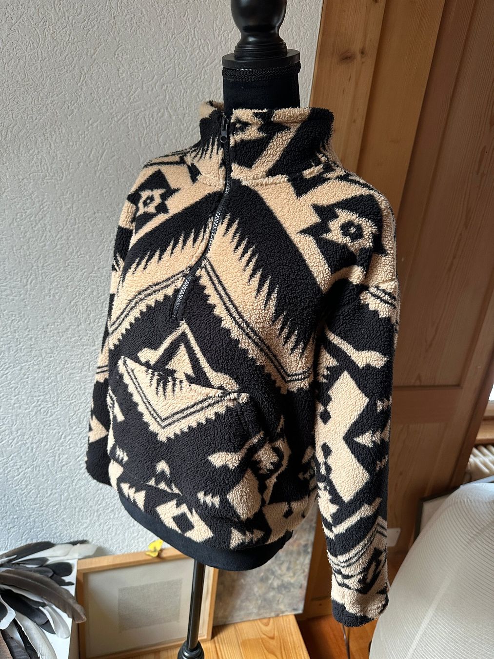 Pullover & Sweatshirts: Fleece Pulli warm tolles Muster S – Gebraucht aus Gümmenen von FelizitasHermann 1
