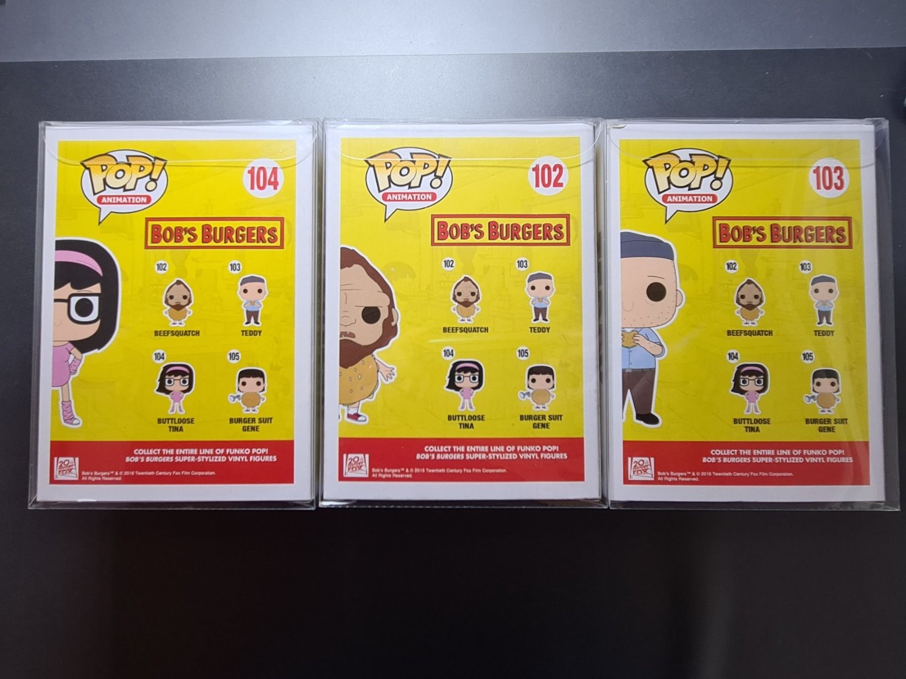 Funko Figuren: Funko Pop Bob's Bürgers 3Stück – Neu und originalverpackt aus Elsau von oli_2tdc 2