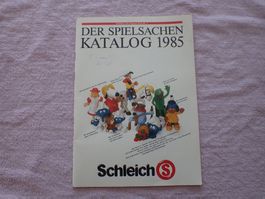SCHLEICH Der Spielsachen Katalog 1985 Schlümpfe Biegefiguren