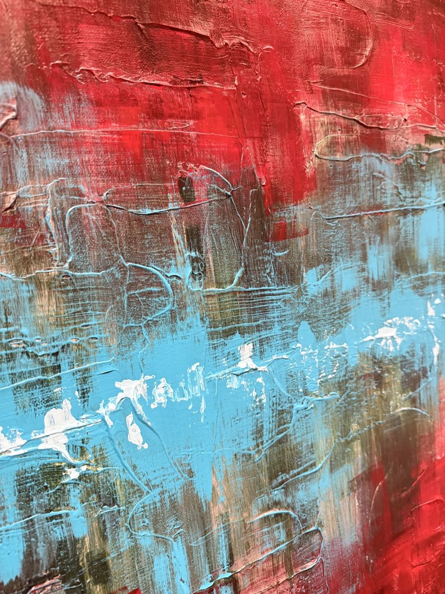 Gemälde: Abstraktes Gemälde Acryl auf Leinwand – Neu (gemäss Beschreibung) aus Unterlunkhofen von Ladykatsumii 1