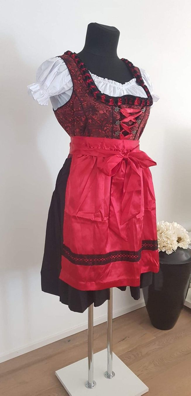 Vestiti: 3tlg. Dirndl Gr. 48, 50, Neu – Nuovo e nell'imballaggio originale da Frick venduto da FrauvonK 1