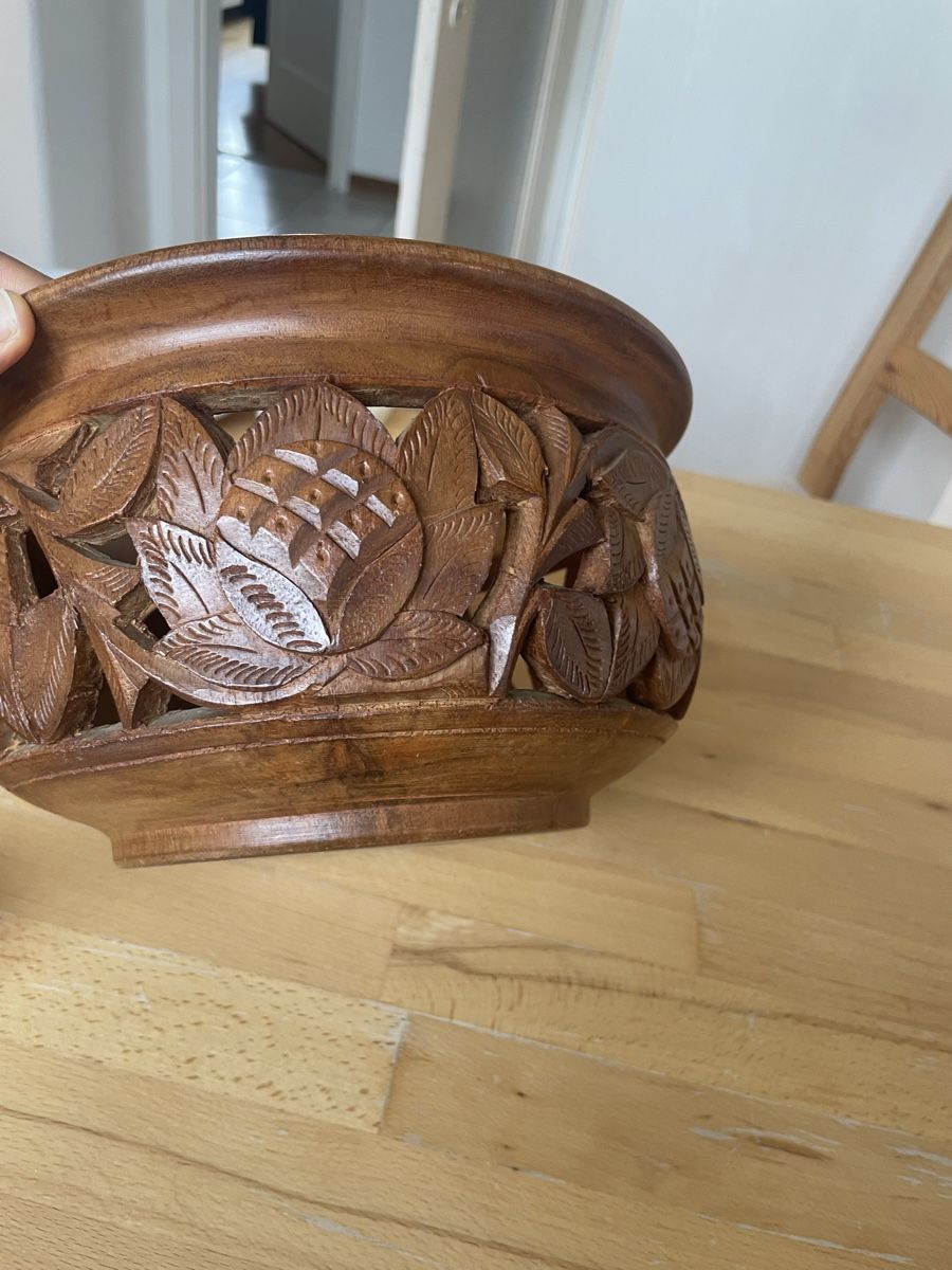 Alle Dekorationen: Wunderschöne Holzschüssel, Handarbeit – Neu (gemäss Beschreibung) aus Zürich von Derya011 3