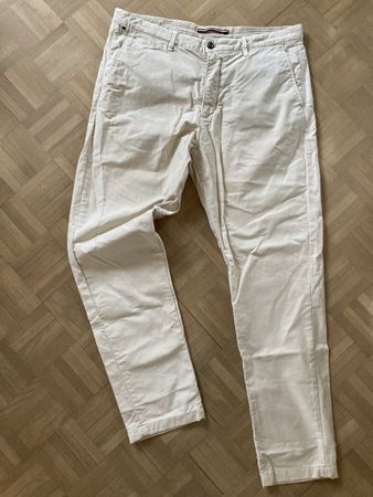 Tommy Hilfiger Herren Hose Beige Gr. 34/32 Top Zustand!