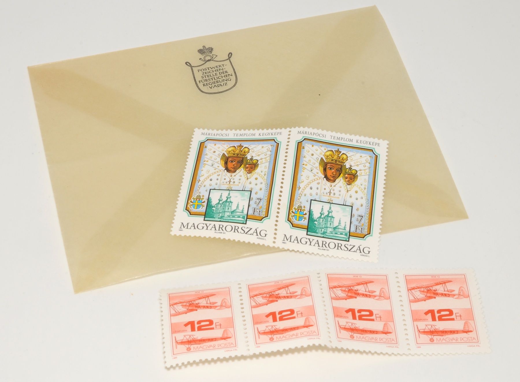 Tutti i francobolli: 6 Stk. Briefmarken Ungarn  2329/147 – Usato da Bern venduto da Olynon