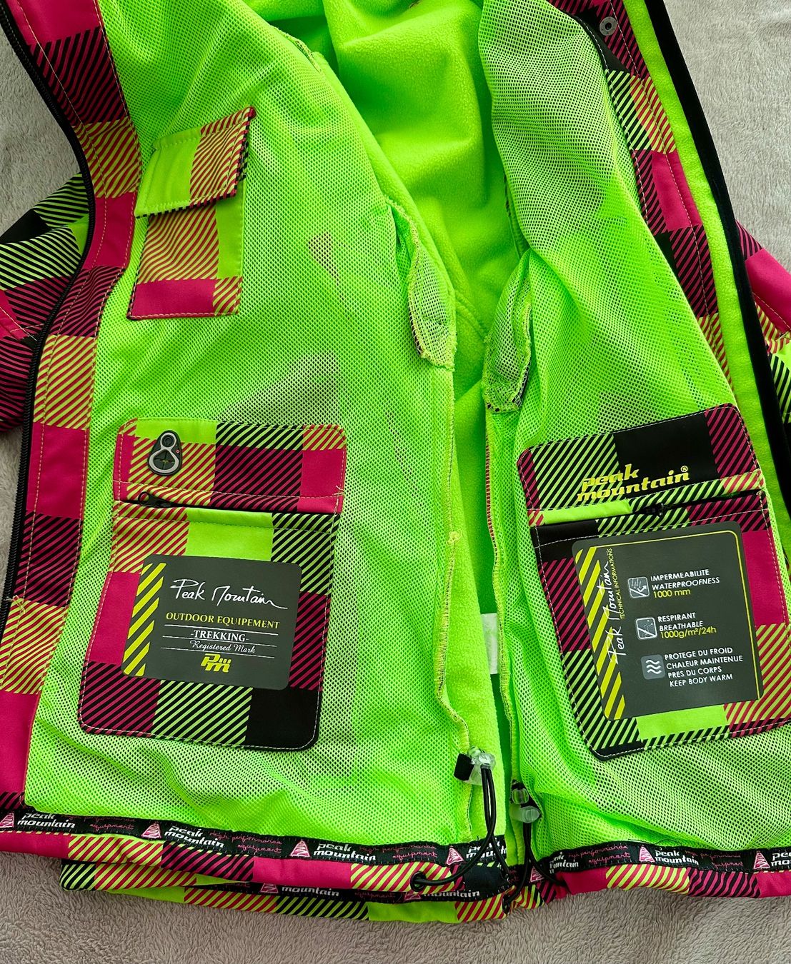 Giacche: Neu Softshelljacke Outdoorjacke PEAK MOUNTAIN GR. L – Nuovo (secondo la descrizione) da Emmenbrücke venduto da little.treasures 4