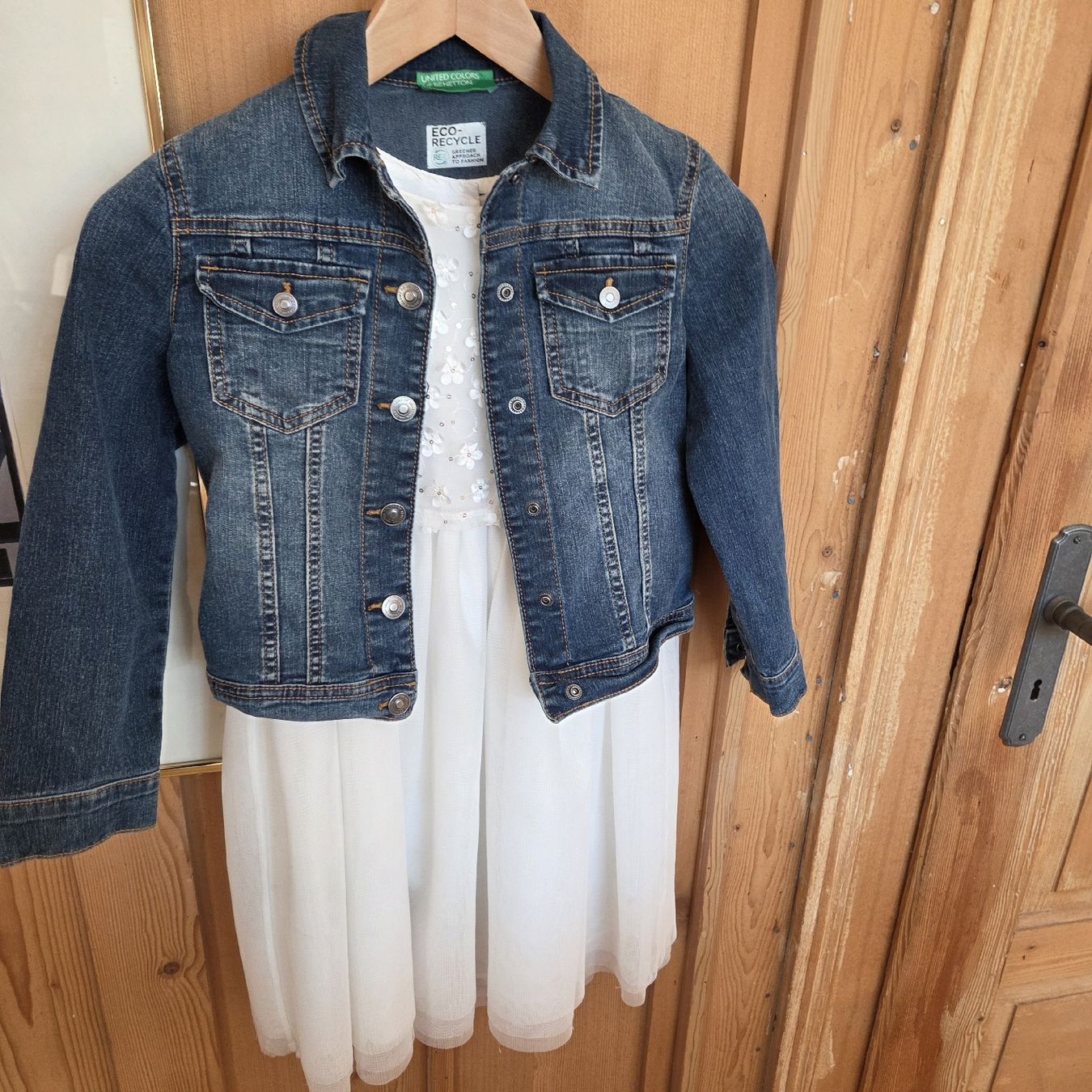 Giacche & Cappotti: Jeansjacke Benetton  – Usato da Davos Platz venduto da nicoletta06 3