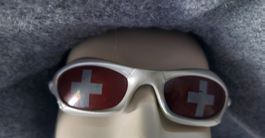 Schwiizerhut Filzhut mit Brille Fasnacht Oktoberfest 🇨🇭🎉