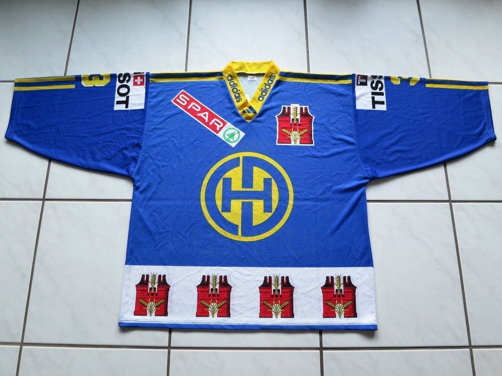 adidas Eishockey Trikot vom HC Davos HCD #3 NUMMELIN