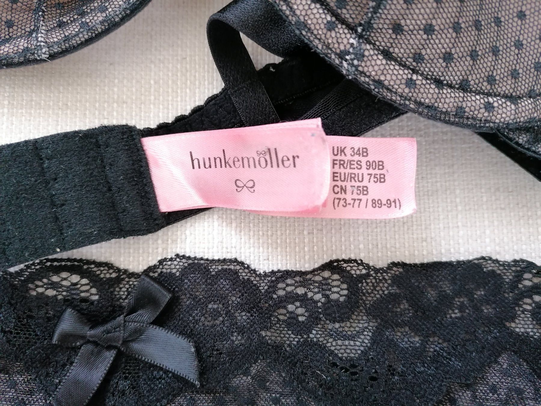 Hunkemöller Sonstige Unterwäsche: Nicht vorgeformter Bügel & Slip - Grösse 90B – Neu (gemäss Beschreibung) aus Adliswil von crizoprazio 1