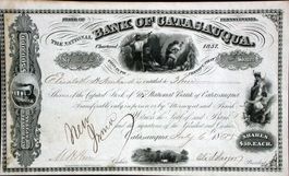 Bank of Catasauqua, Pennsylvania - 1865