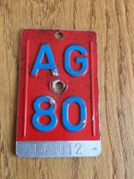 Velonummer AG 80
