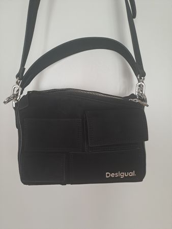 Borsa a tracolla Desigual nera in buono stato