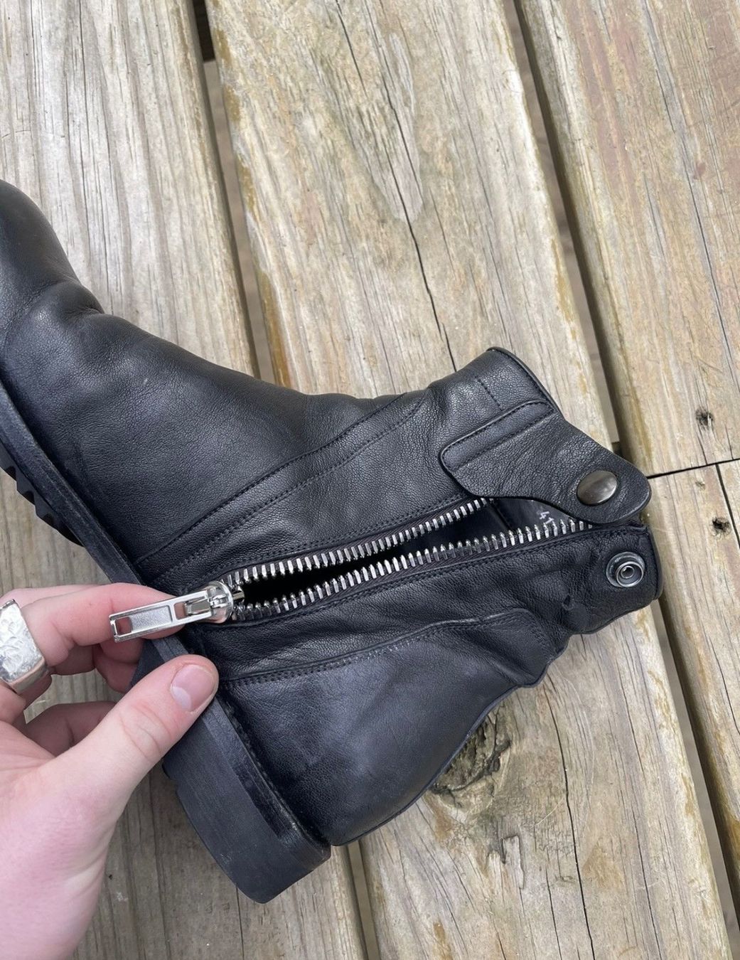 Scarpe da uomo: Rick Owens Creeper Boots  Gr.41-42 – Usato da Zürich venduto da VR2528 6