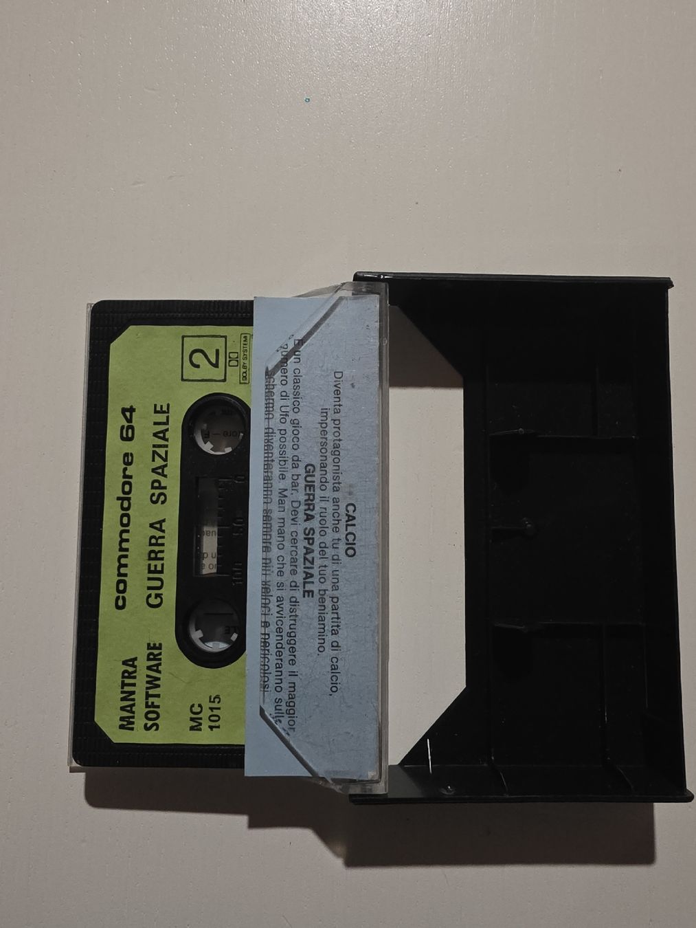 Commodore PCs: Commodore 64 – Calcio / Guerra Spaziale – Manta Software – Gebraucht aus Biasca von Kayleen29 1
