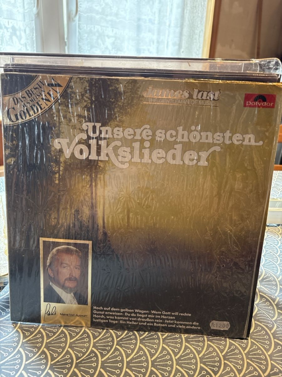 Schallplatten: Vinyle James Last Nos plus belles chansons folkloriques – Gebraucht aus Ste-Croix von choupy60