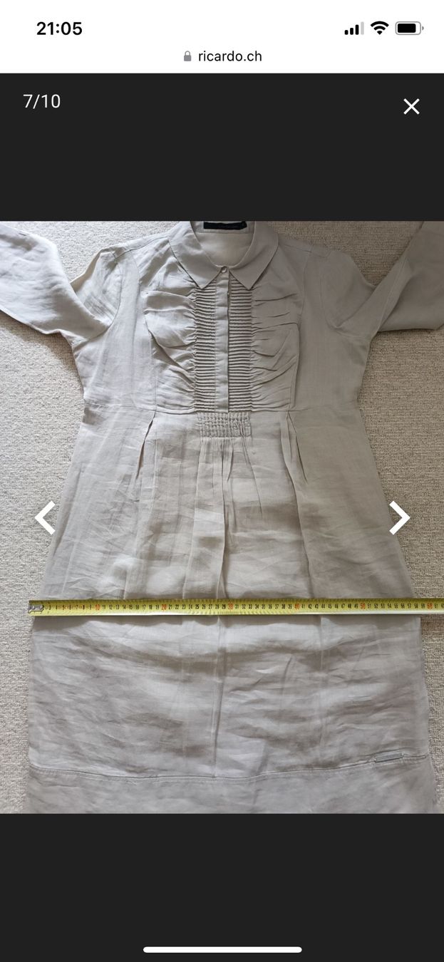 Calvin Klein Vestiti: Calvin Klein Kleid M, Leinen – Usato da Zürich venduto da iva_7658 6