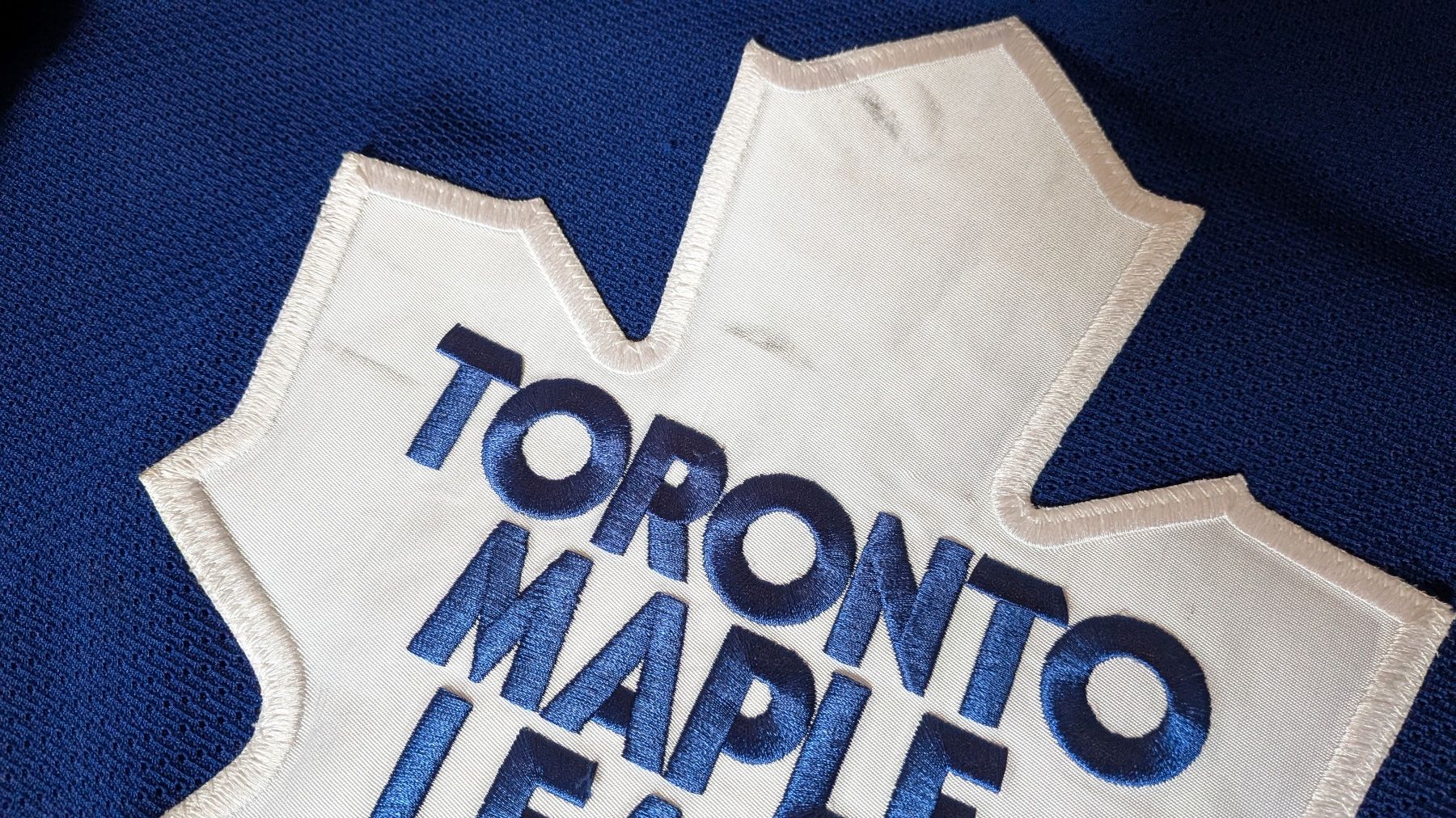 Reebok Canottiere & Pantaloni: MARTIN GERBER GAME WORN JERSEY TORONTO MAPLE LEAFS NHL – Usato da Vufflens-la-Ville venduto da ClaudeGiroux1974 2