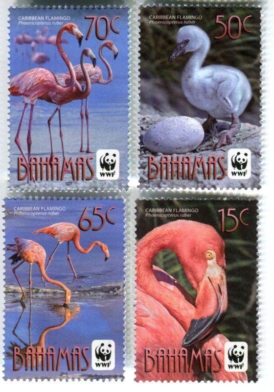 Alle Briefmarken: Briefmarken "Flamingo". Bahamas. – Neu und originalverpackt aus Basel von Butsch5