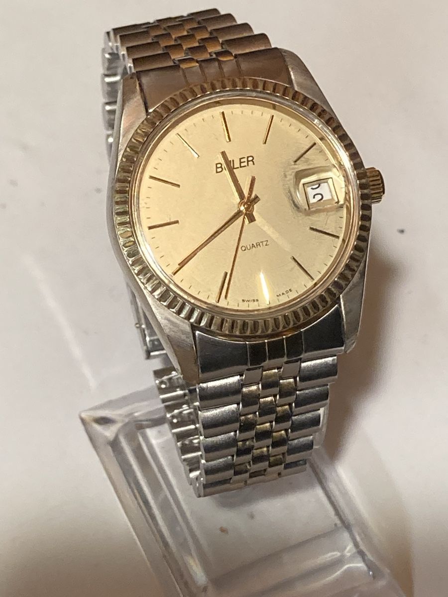 Orologi: Buler datejust look Quartz 36 mm – Usato da Glattbrugg venduto da vintagemania 6