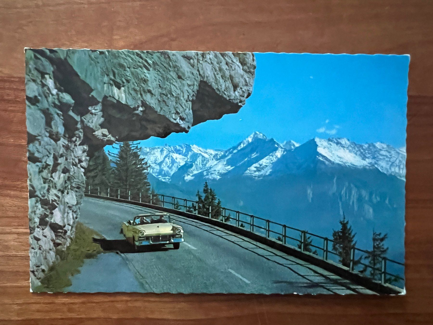 Cartoline postali: AK  1963 Brünigpass Oltimer     (G2159) – Usato da Hinwil venduto da Sidi4