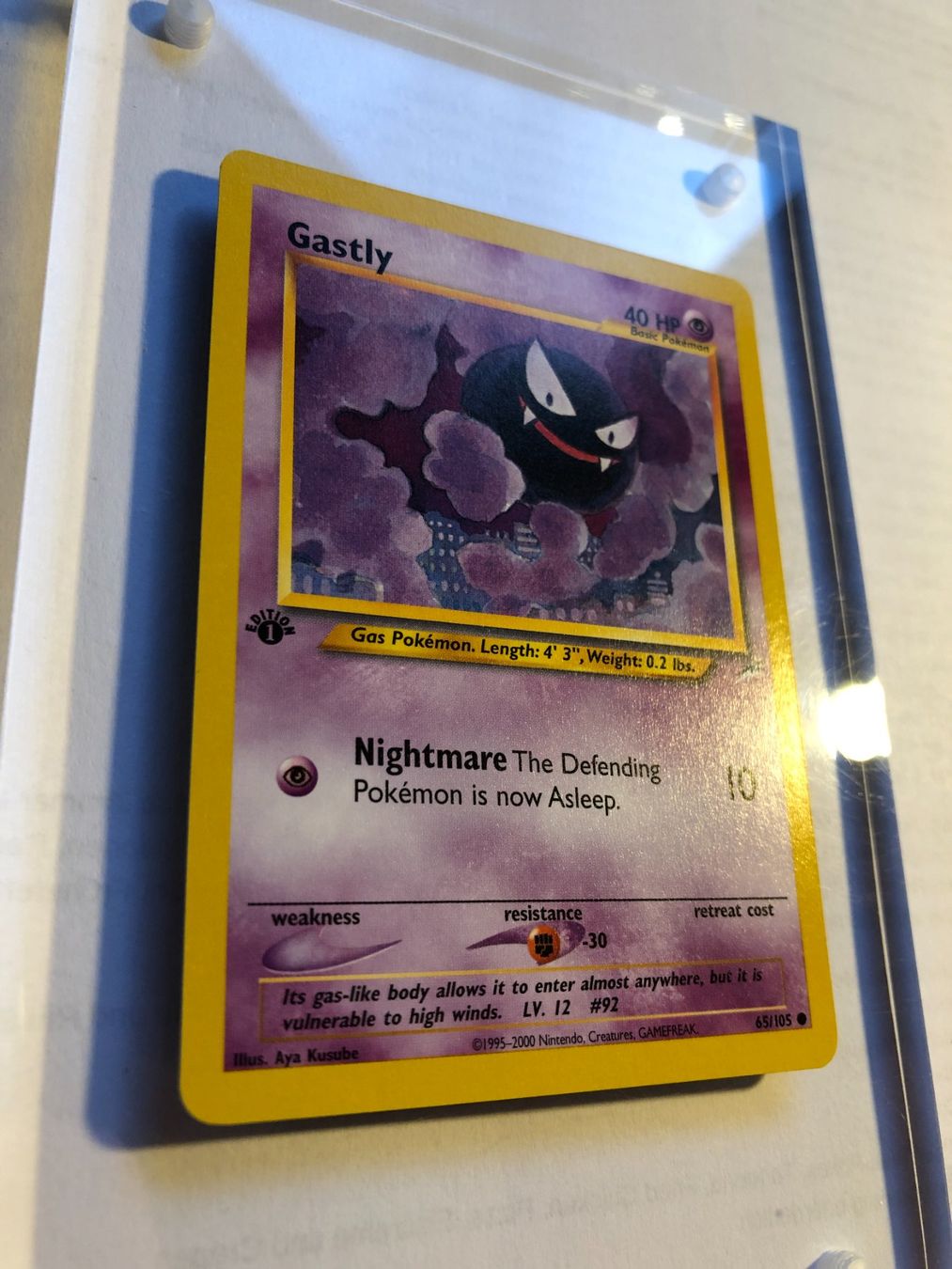 Carte collezionabili: Gastly 1st Neo Destiny - MINT - ab 1.- – Usato da Giubiasco venduto da dan_pr8b 1