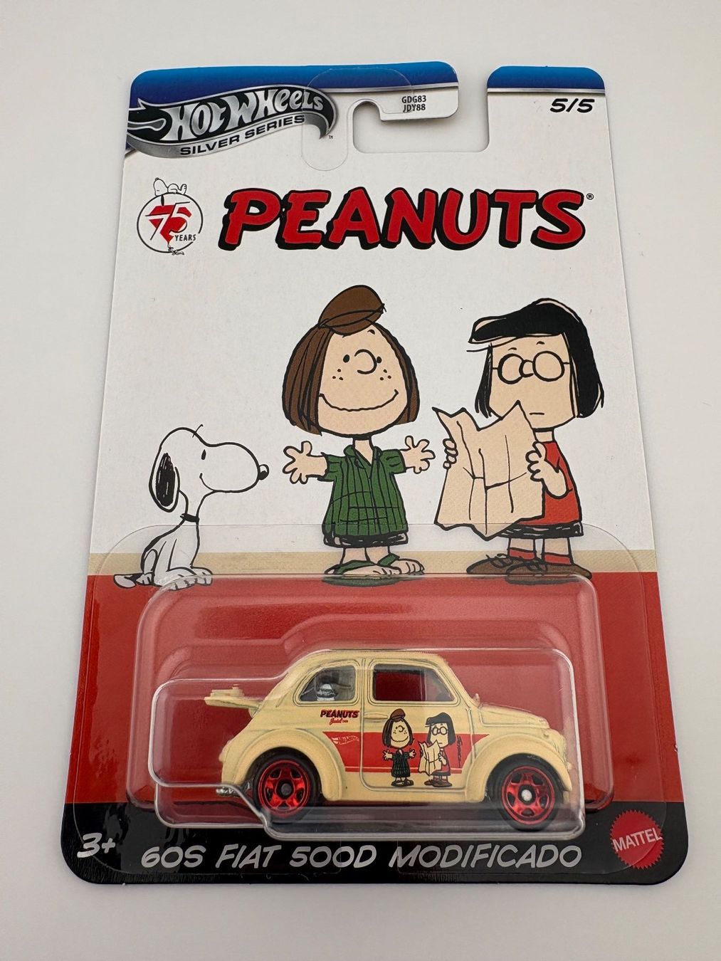 Hot Wheels Modellini d'auto: Hot Wheels Peanuts Silver Series 2024 Komplettes Set – Nuovo e nell'imballaggio originale da Flawil venduto da HeisseReifen 3