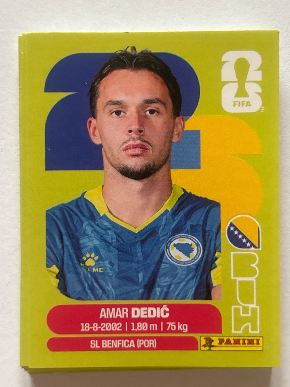 Panini Carte collezionabili: Panini WM 2026 Sticker - Dedic BIH 3 – Nuovo (secondo la descrizione) da Troistorrents venduto da sim_d75d
