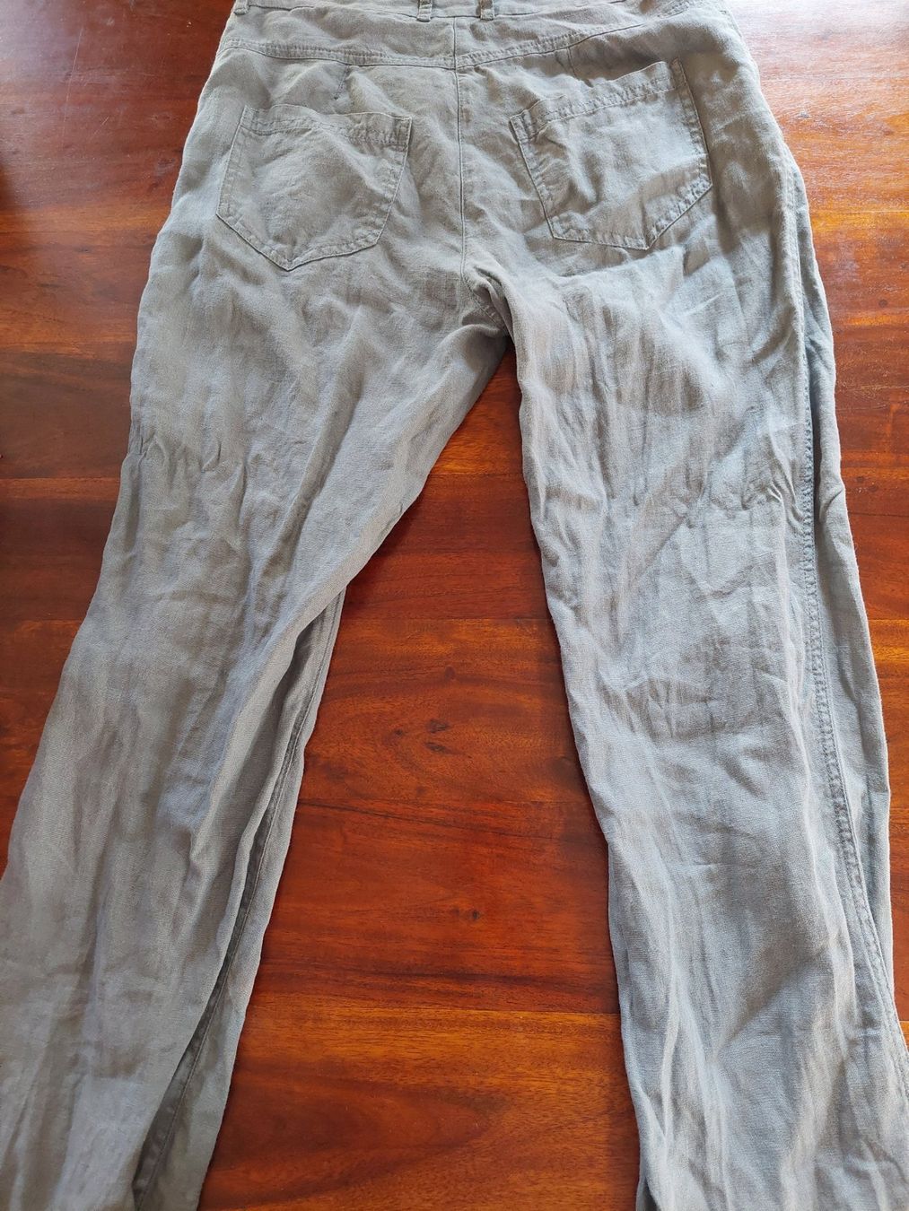 Pantaloni: Enna Leinenhose Rauchblau Grösse 36 – Nuovo (secondo la descrizione) da Beckenried venduto da Havacola 6
