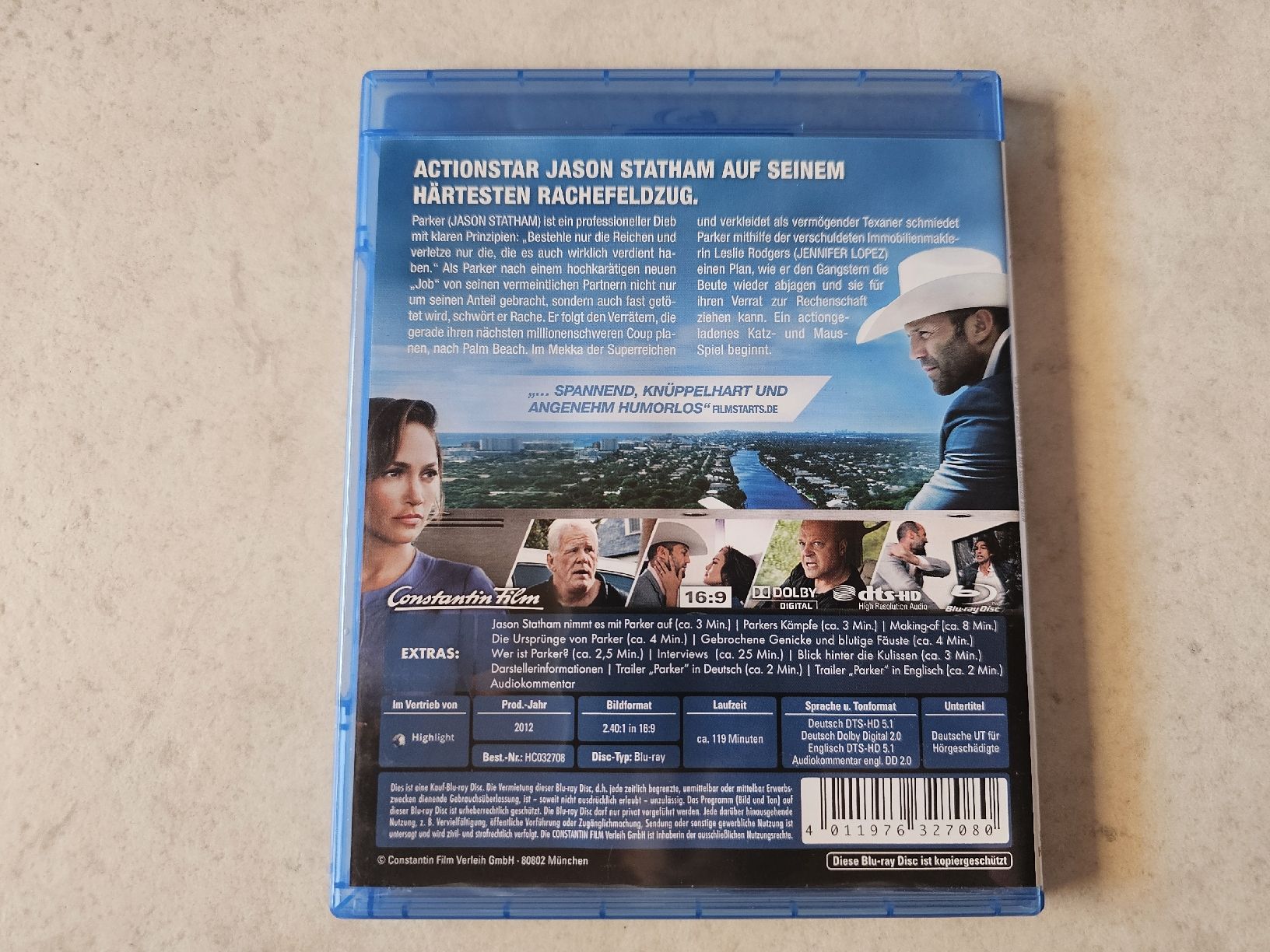 Alle DVDs: Parker  /  Bluray  (Jason Statham) – Gebraucht aus Schneisingen von backstore24 1