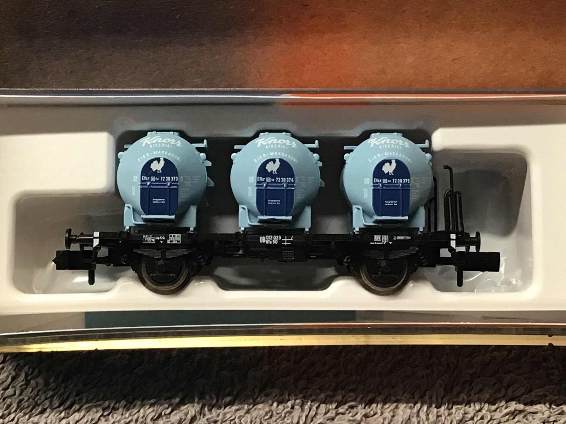 Roco Modellini di ferrovie: Roco 25280 Knorr Silowagen-Set, N – Usato da Männedorf venduto da Spezial-Modelle