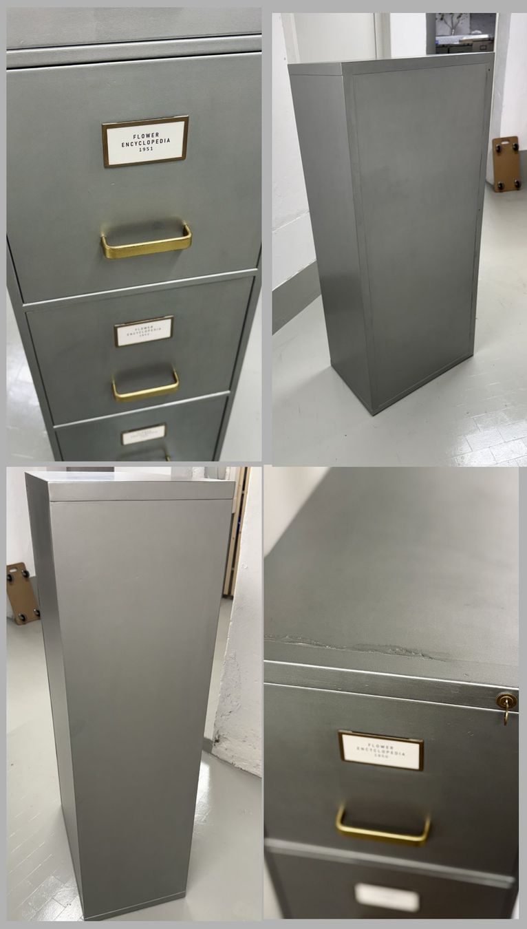 Armadi: Aktenschrank, Schubladenstock, Silber – Usato da St. Gallen venduto da Studio_Industrial 9