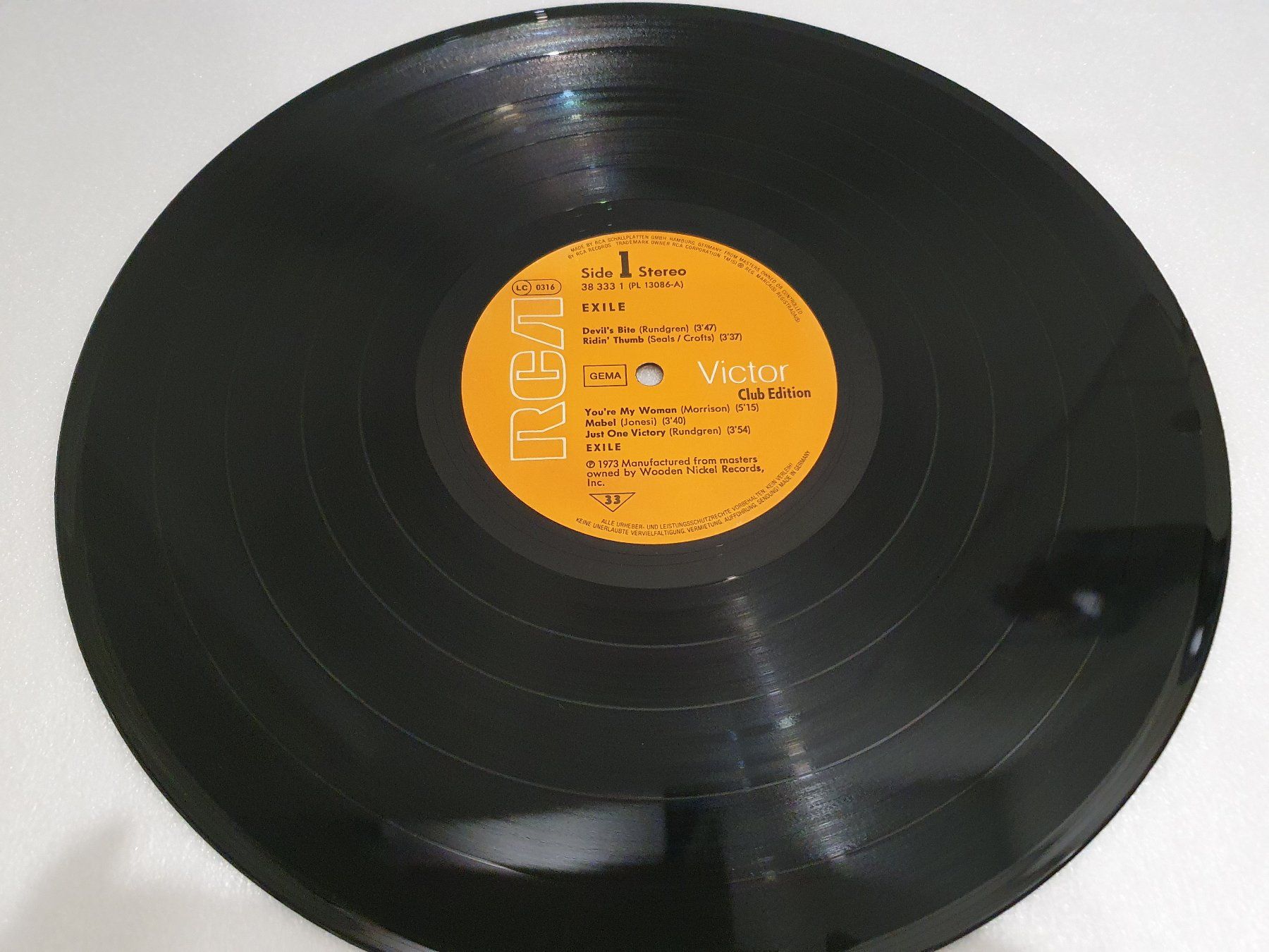 Dischi in vinile: Exile – Exile – Usato da Uster venduto da Vinyl-Leidenschaft 2