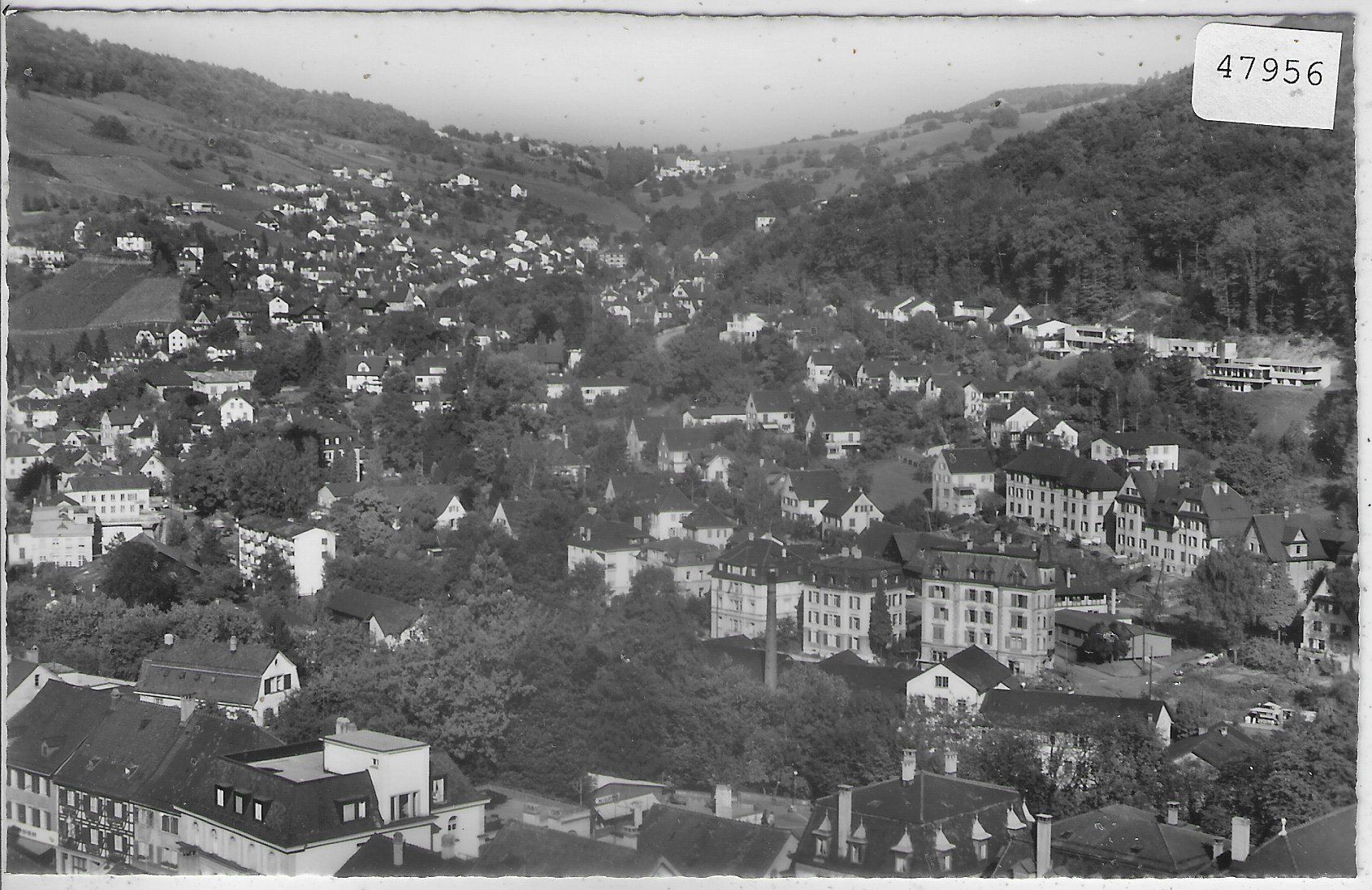 Cartoline postali: Ennetbaden - Generalansicht – Usato da Ettingen venduto da Kartenplanet