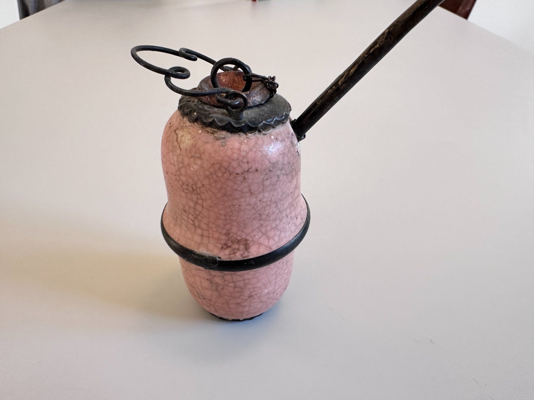 Tabakpfeifen & Zubehör: Ancienne pipe à opium rose - décoration – Gebraucht aus Sorengo von Littman 1