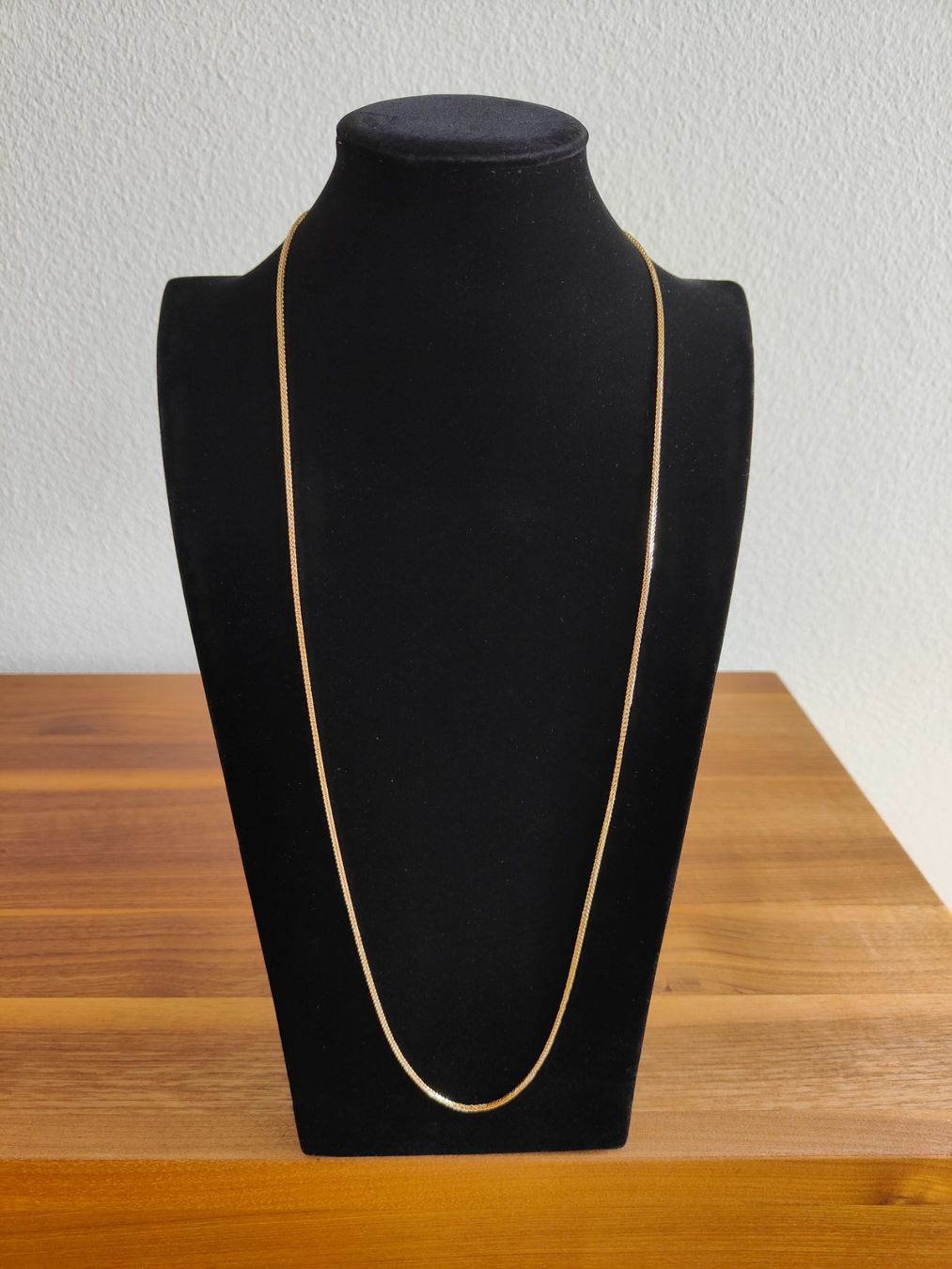 Ketten: Halskette, 18k Gold, ca. 86cm – Gebraucht aus Rümlang von 21f