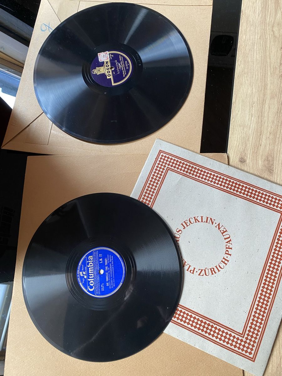 Schallplatten: Schellack Platten 78 Touren – Gebraucht aus Regensdorf von 118-Regensdorf