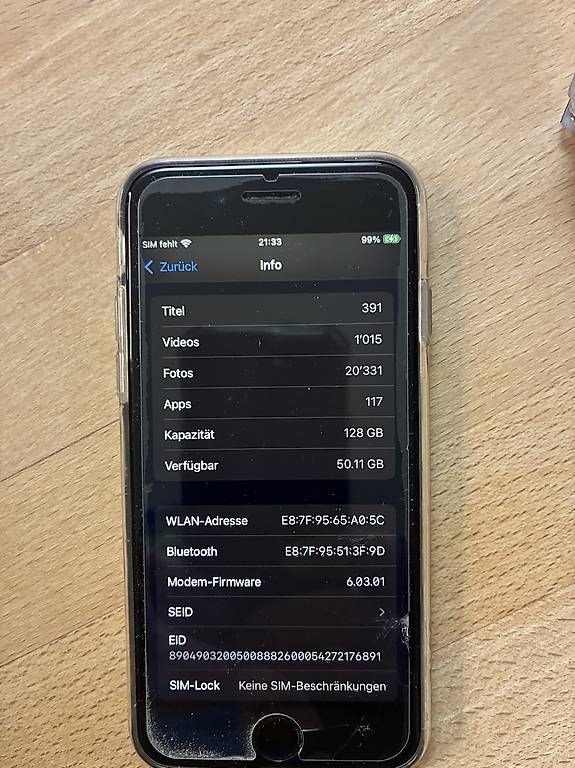 Telefoni cellulari / Smartphones: iPhone SE – Usato da Zofingen venduto da Scbtrizo 4