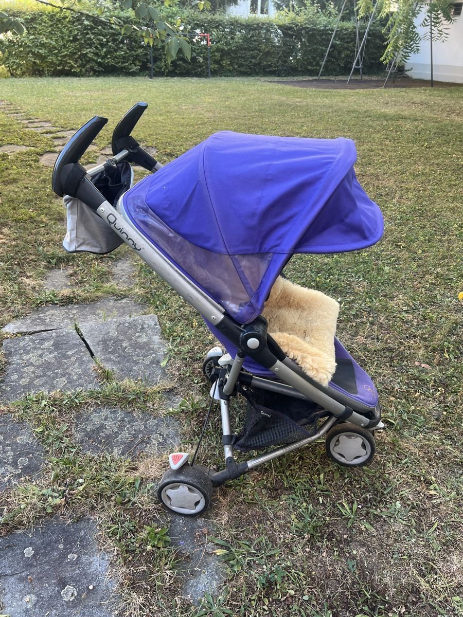 Quinny Kinderwagen: Quinny Zapp Buggy / Kinderwagen mit Lammfell-Einsatz – Gebraucht aus Basel von Isi_takes_it_easy 1