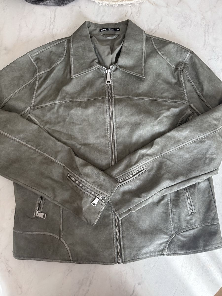 Zara Jacken: Zara Kunstlederjacke – Neu (gemäss Beschreibung) aus Winterthur von leacatalinaa