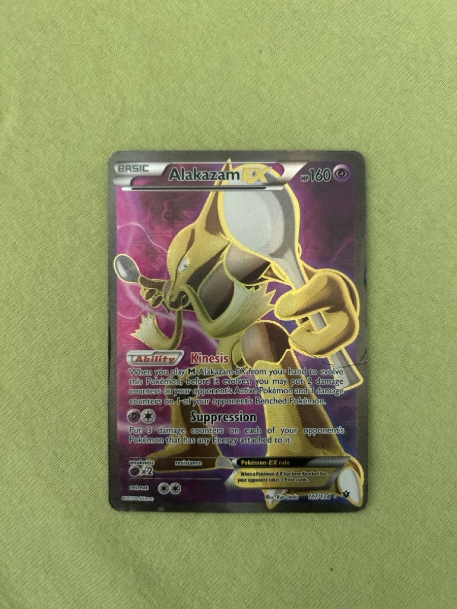 Pokémon Carte collezionabili: Alakazam EX 117/124 2016 – Usato da Lausanne venduto da POKEALE