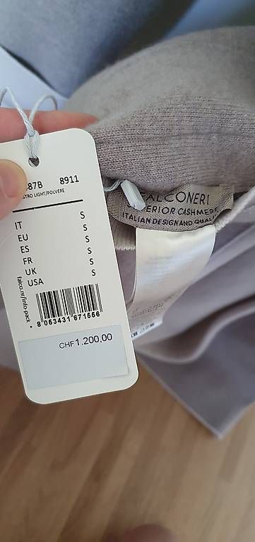 Cappotti: Neue Falconeri Cashmere Mantel – Usato da Zürich venduto da zuHause75 3