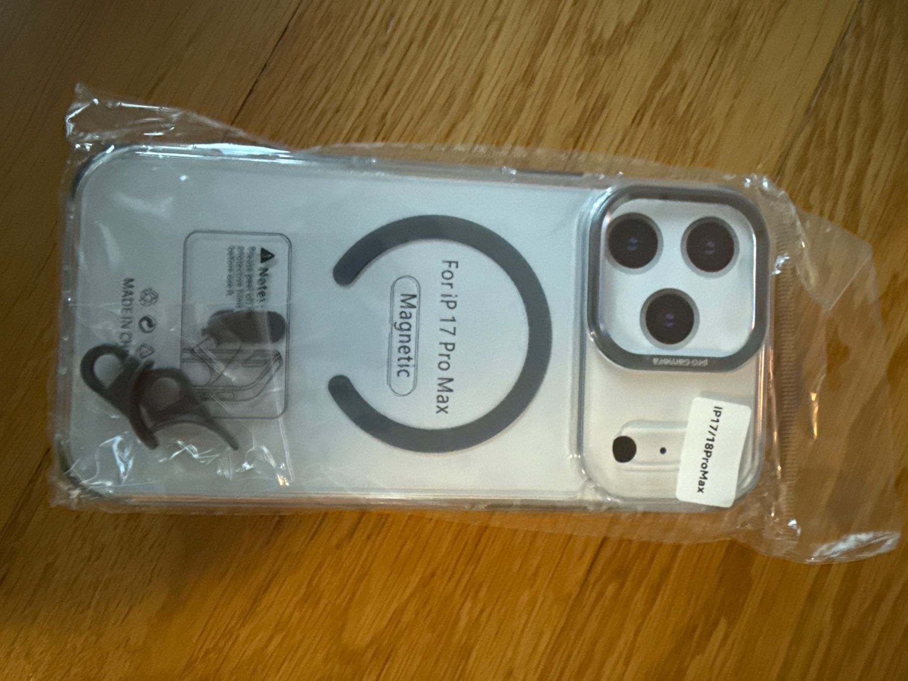 Apple Cover & Protezioni schermo: Transparent case for iPhone 16/17/18 Pro Max – Nuovo e nell'imballaggio originale da Thalwil venduto da joh_ptsn