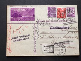 Postkarte NN Herzogenbuchsee 1933 Türler Nicht eingel (P767)