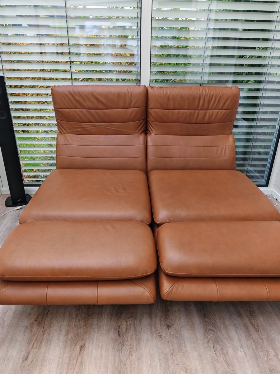Musterring Divani: Ledersofa, Zweisitzer, Musterring – Usato da Olten venduto da Aileen1399 3