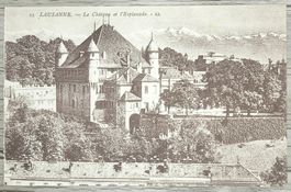 TR102 Carte Postale Suisse 19xx - Le Chateau Lausanne